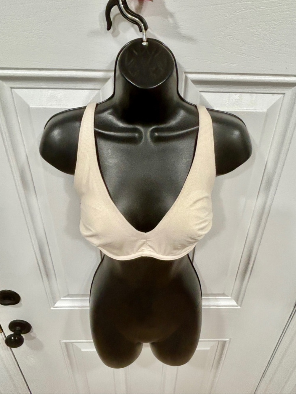 Aerie Bra Womens 36D Beige Tan Nude Smoothez Full Coverage Convertible